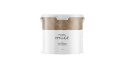 HYGGE Paint Kvarts 2,7 л.    Высокоукрывистая декоративная краска с песчаной фактурой. При нанесении образует различные эффекты на поверхности: бетон, сатинирование, песочные микроструктуры.