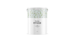 HYGGE Paint Klоver 4,5л.Матовая акриловая краска на водной основе для окрашивания стен и потолков внутри интерьера. Без резкого запаха.
