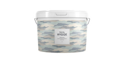 HYGGE Paint Shimmering sea 9,0 л. Полуматовая водно-дисперсионная краска для интерьеров. Подходит для использования в помещениях с умеренной и повышенной влажностью.