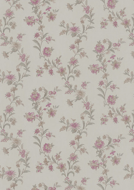 Z66853 Обои Zambaiti (Satin Flowers IV) (1*12) 10,05х0,53 винил на флизелине