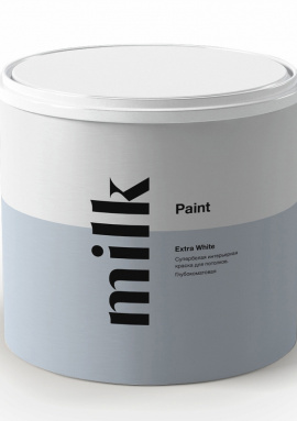 2300003143048 Milk Краска Extra White, 9л