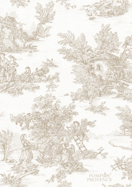 35625 Обои Marburg (Gloockler Pompoos Provence) (1*12) 10,05x0,53 винил на флизелине