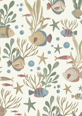 LD 3320 Обои Grandeco (Little Dreamers) (1*12) 10,05х0,53 винил на флизелине