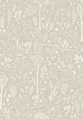 LD 3403 Обои Grandeco (Little Dreamers) (1*12) 10,05х0,53 винил на флизелине