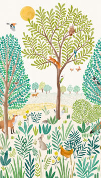 LD 6001 Панно Grandeco (Little Dreamers) (1*6) 8,84х0,53 винил на флизелине