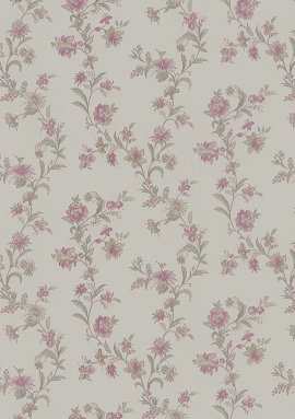 Z66853 Обои Zambaiti (Satin Flowers IV) (1*12) 10,05х0,53 винил на флизелине