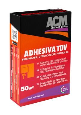 10132-250 Клей обойный ADHESIVA TDV 250 gr,  (для обоев под покраску, стеклообоев, фресок)