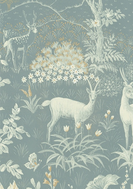 BRIT1018-1 Панно Loymina British Style Forest 1*3