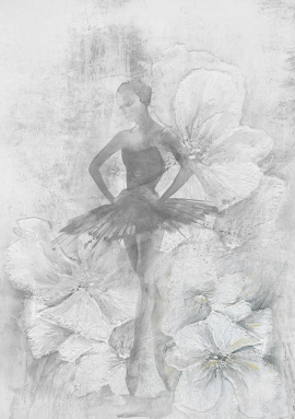 36393 Панно Marburg ( Bloom) (1*6) 2,70x2,12 винил на флизелине