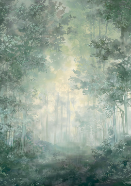 97799 Панно Marburg (Trace) (1*6) 2,70 x 3,18 винил на флизелине