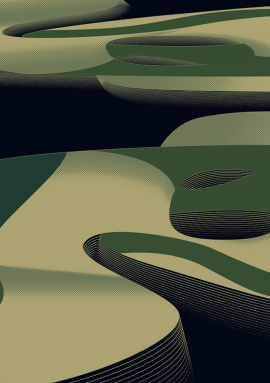 46304 Панно Marburg (Zaha Hadid Hommage) (1*1) 2,20 x 6,00 винил на флизелине