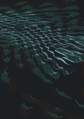 46305 Панно Marburg (Zaha Hadid Hommage) (1*1) 2,20 x 6,00 винил на флизелине