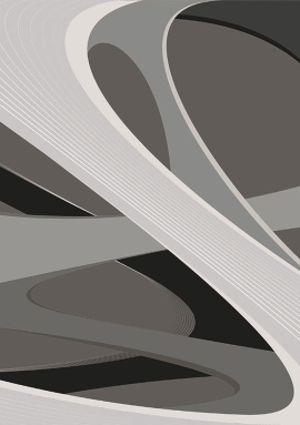 50468 Панно Marburg (Zaha Hadid Hommage/Zaha Hadid) винил  на флизе (1*1) 2,20х6,00
